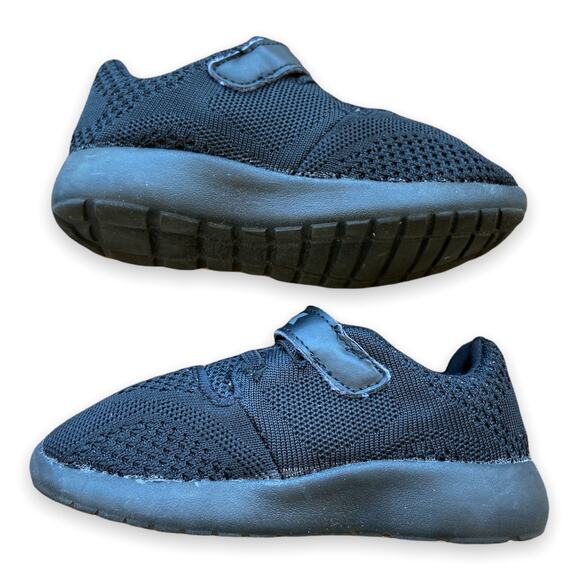 RBX Boys Shoes Size 9 Black Mesh Touch‎ Close No Tie Sneakers Tennis Shoes - Picture 3 of 7